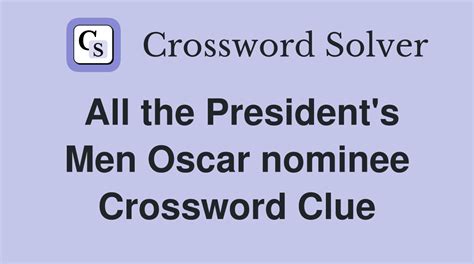 2004 nominee crossword clue